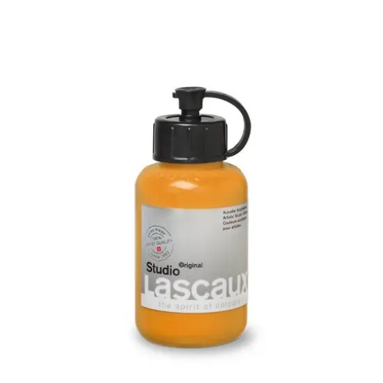 Lascaux Studio Acrylic Paint, 85mL 962 Gold Ochre {1}