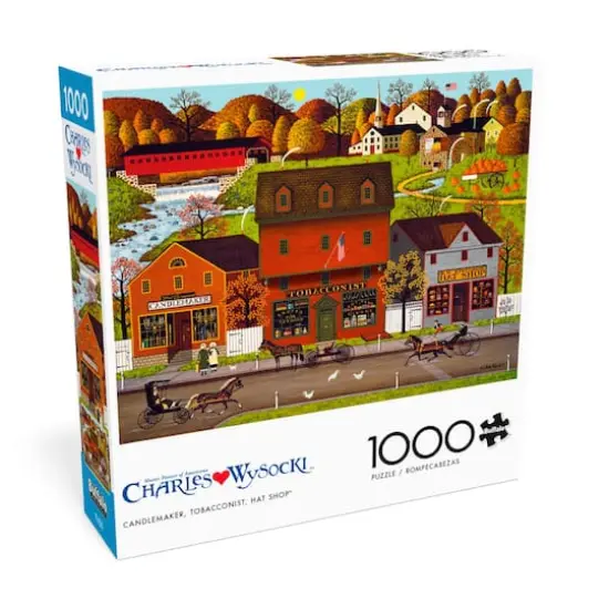 Assorted Charles Wysocki&trade; 1,000 Piece Puzzle {12}