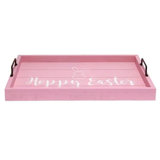 Elegant Designs&trade; 15.5" Hoppy Easter Serving Tray with Handles {8}