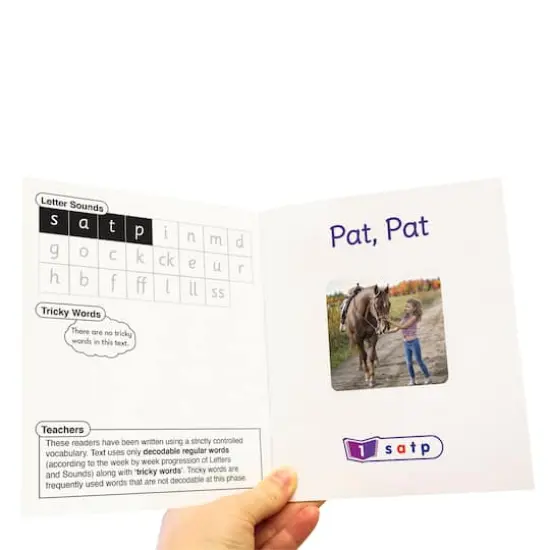 Junior Learning&reg; Letters & Sounds Phase 2 Non-Fiction Educational Learning Set {4}