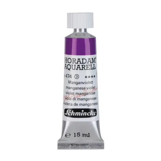 Schmincke Horadam® Aquarelle Watercolor Paint, 15mL Manganese Violet {1}