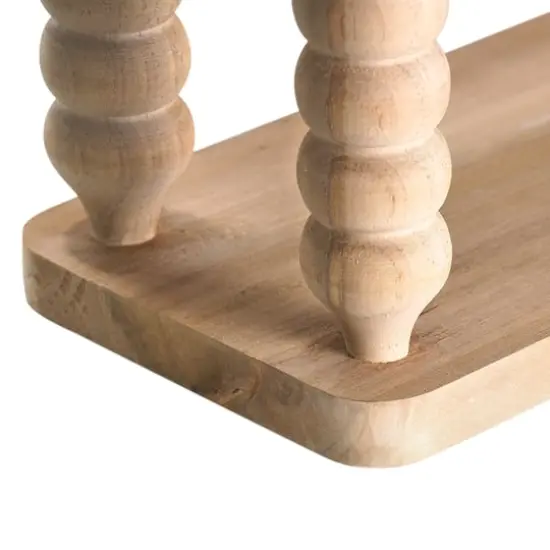 American Art Decor Galleon Wall Shelf, Brown - 22" x 9" {5}