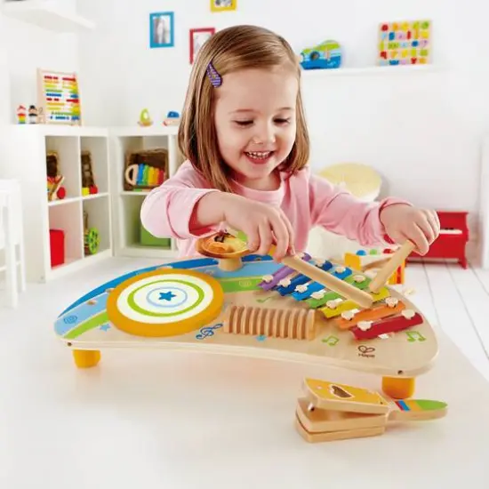 Hape Mighty Mini Band Wooden Percussion Instrument {3}