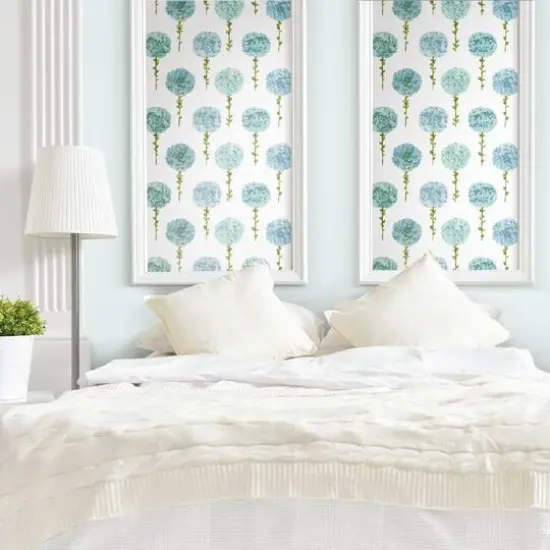 RoomMates Mum Floral Peel & Stick Wallpaper Blue {6}