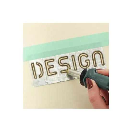 Walnut Hollow&reg; Creative Woodburner&reg; Alphabet Stencils, 26ct. {3}