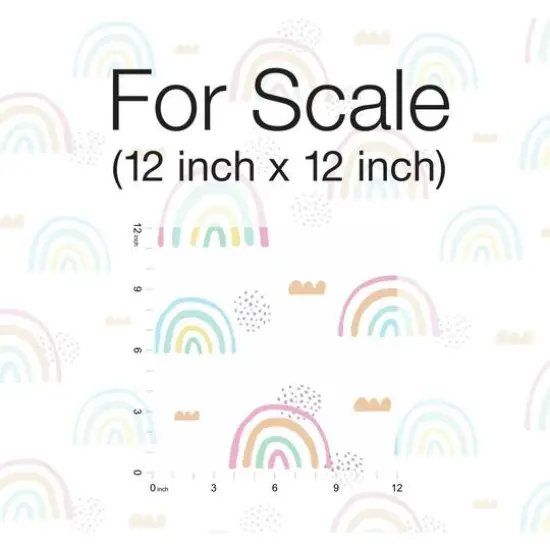 RoomMates Rainbow's End Peel & Stick Wallpaper Pink and White {8}