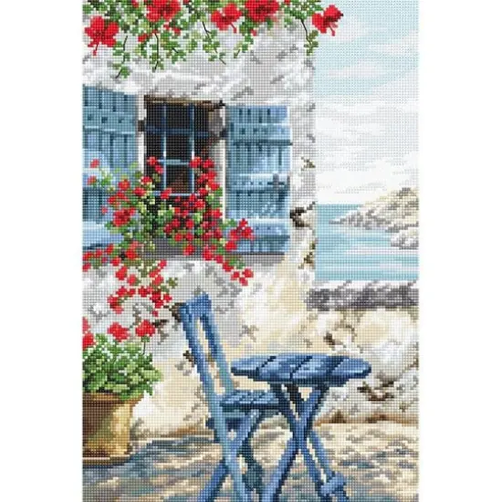LetiStitch Counted Cross Stitch Kit Villa {1}