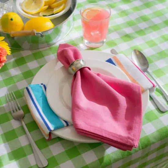 DII&reg; Oversized Napkin, 6ct. Flamingo {8}