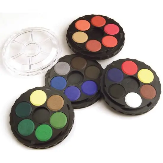 Koh-I-Noor 24-Color Watercolor Wheel Stack Pack&trade; {3}