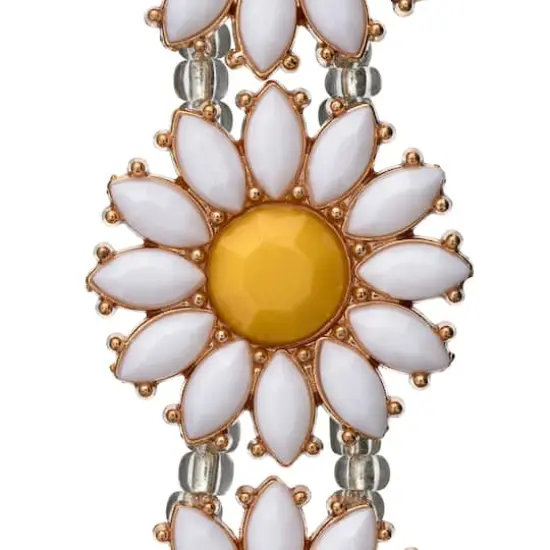 Daisy Metal & Resin Sliders, 26mm by Bead Landing&trade; {4}