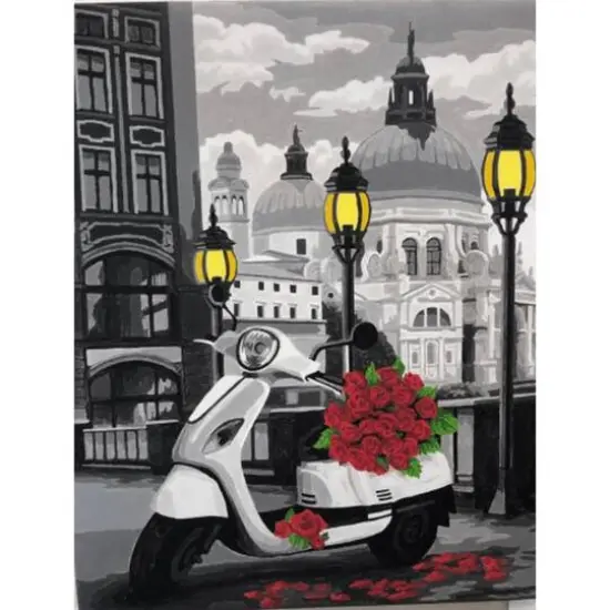 Crafting Spark Italian Holiday Painting by Numbers Kit {6}