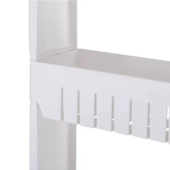 Simplify 3-Tier Slim Slide-Out Storage Cart White {11}