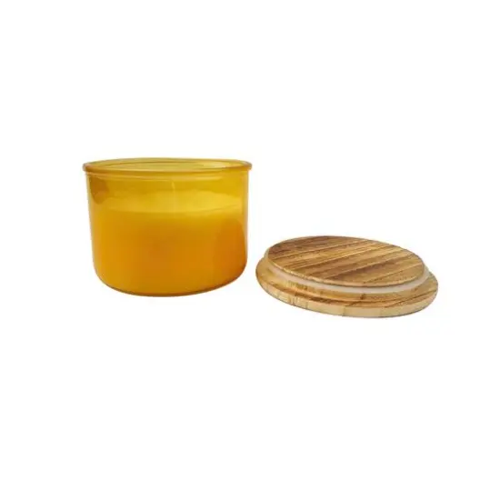 13.5oz. 3 Wick Scented Jar Candle by Ashland&reg; Honeyed Apricot {4}