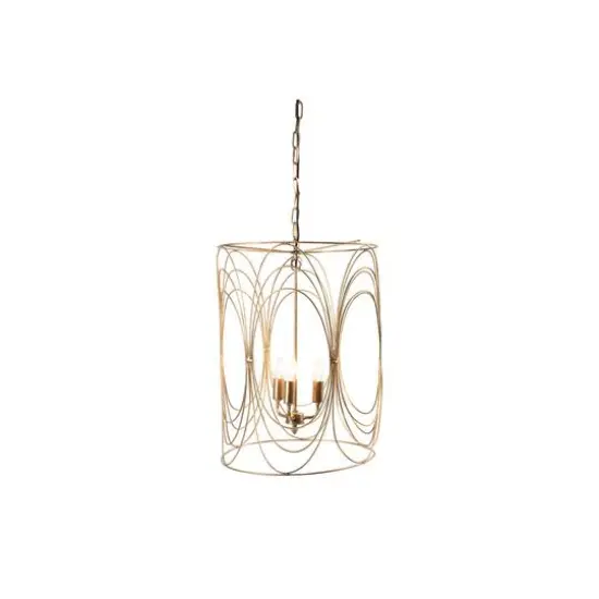 Hello Honey&reg; 24" Swirl Wire Pendant Light {8}