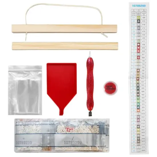 8" x 10" Kitten Diamond Art Kit with Frame by Make Market&reg; {4}