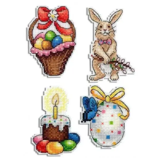 MP Studia Easter Joy Plastic Canvas Counted Cross Stitch Kit {3}