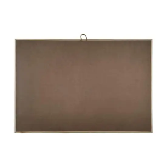 17" x 25" White Plaque with Natural Wood Frame by Make Market® {4}