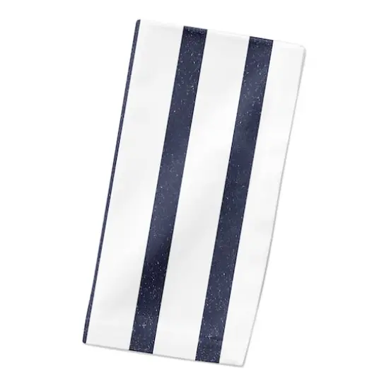 Sea Stripes 10" x 10" Poly Twill Napkin {3}