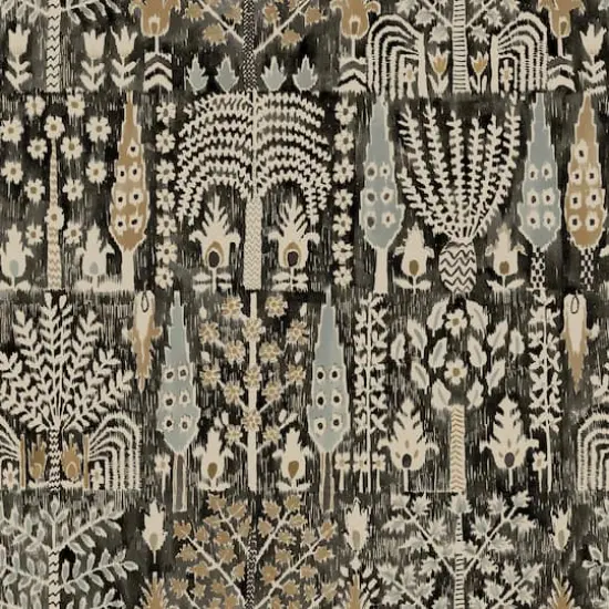 RoomMates Black Persian Ikat Peel & Stick Wallpaper {1}