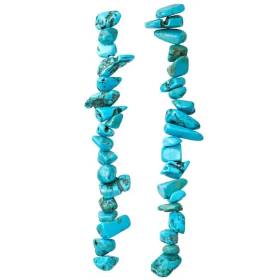 Turquoise Dyed Howlite Chip Beads, 15mm by Bead Landing&trade; {4}