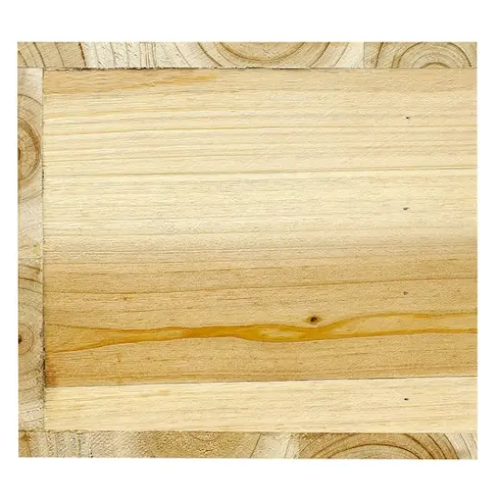 6" Unfinished Wood Modern Cube Birdhouse {6}