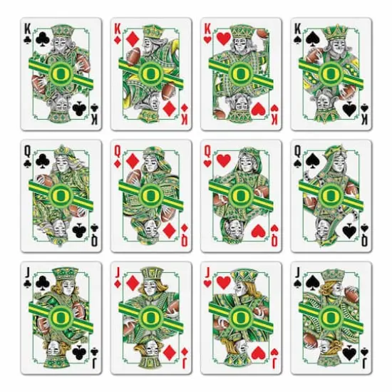 NCAA Classic Series Playing Cards Oregon Ducks {4}