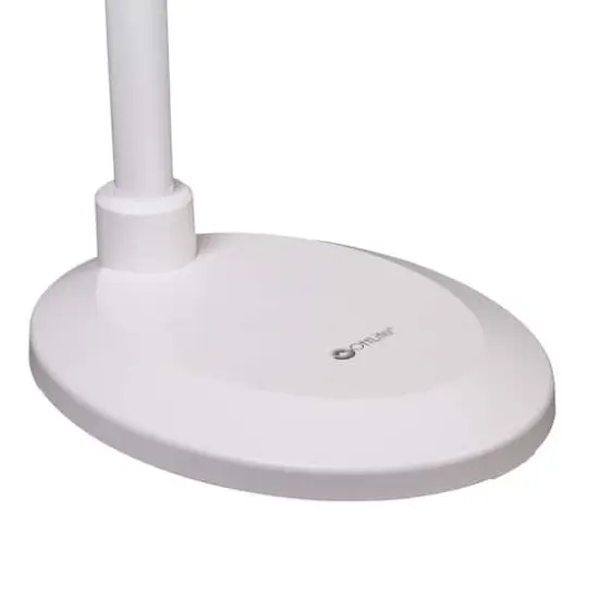 OttLite Natural Daylight LED Flex Floor Lamp White {7}