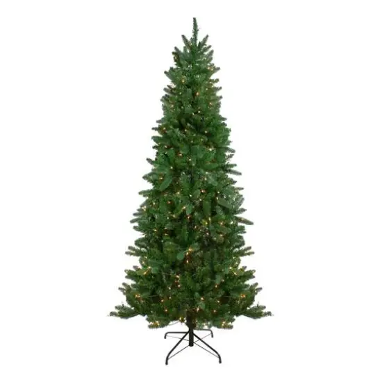 7ft. Pre-Lit Real Touch&trade; Altoona Pine Artificial Christmas Tree, Clear Lights {1}
