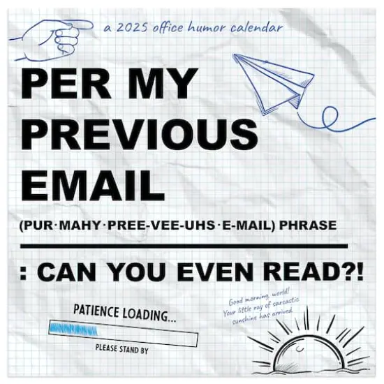 TF Publishing 2025 Per My Previous Email Mini Calendar {1}