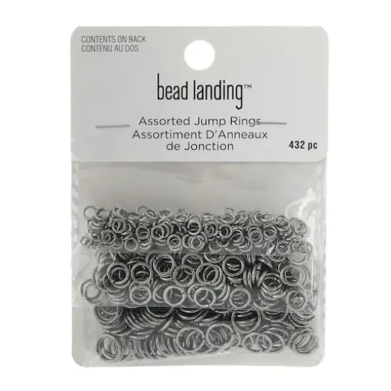 Assorted Jump Rings by Bead Landing&trade; Oxidized Silver {1}