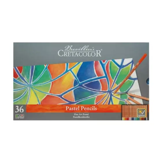 Cretacolor&reg; Fine Art 36 Piece Pastel Pencil Set {1}