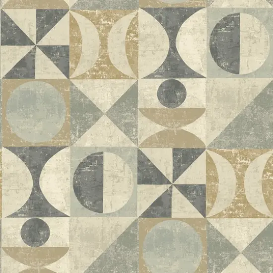 Surface Style Take Form Peel & Stick Wallpaper Pewter {1}