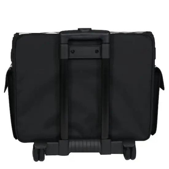 Everything Mary Buffalo Check Rolling Sewing Machine Tote {6}