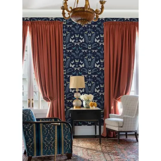 RoomMates Hidden Treasures Peel & Stick Wallpaper Blue {4}