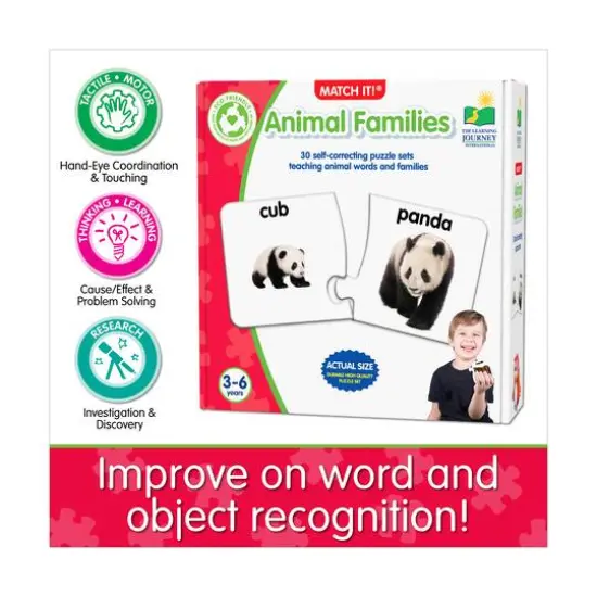 Match It! - Animal Families {8}
