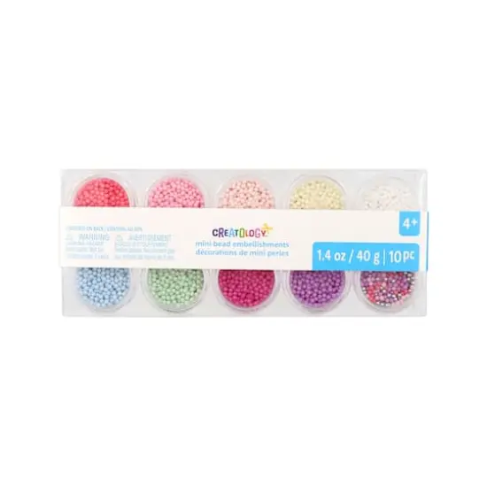 Pastel Mini Bead Embellishments by Creatology&trade; {4}
