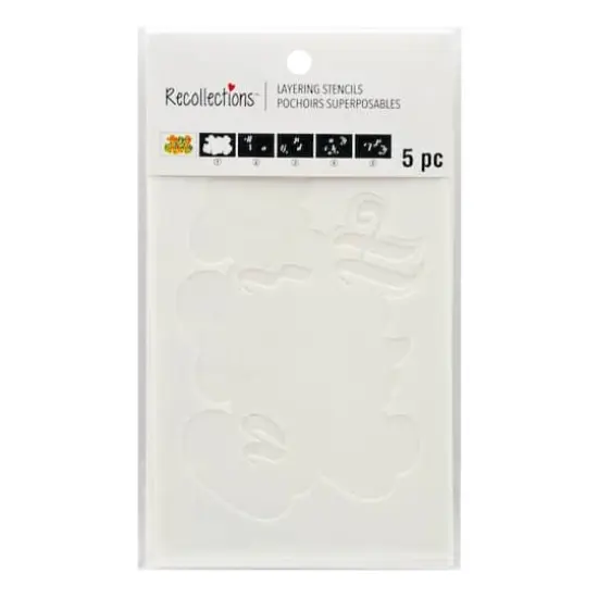 Happy Birthday Layering Stencils by Recollections&trade; {3}