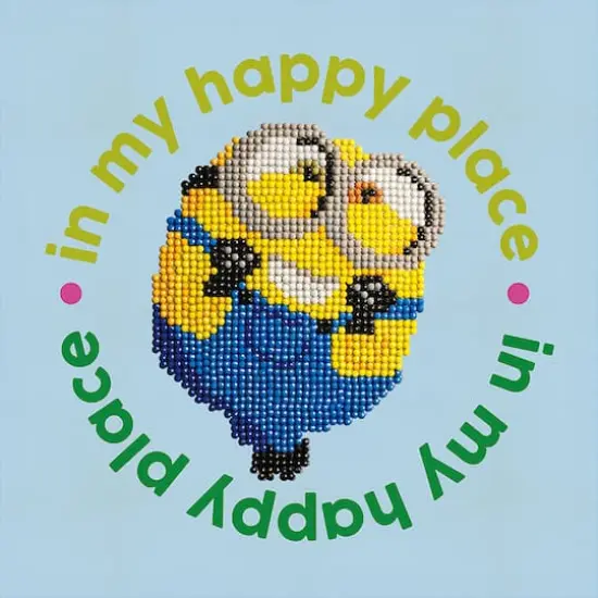 Camelot&reg; Dots Happy Minion Diamond Painting Kit {1}