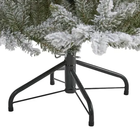 5ft. Pre-Lit West Virginia Spruce Artificial Christmas Tree, Clear LED Lights {5}