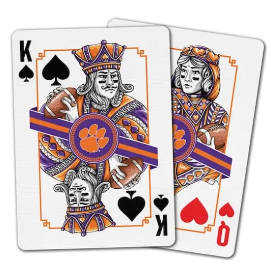 NCAA Classic Series Playing Cards Clemson Tigers {5}