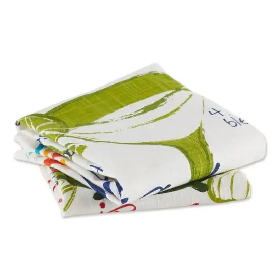 DII&reg; Verano de Fiesta Recipe Dishtowel Set {3}