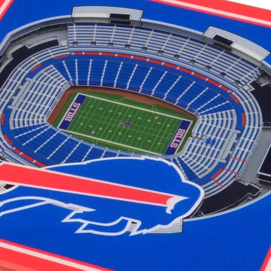 3D StadiumView Coasters Buffalo Bills {5}
