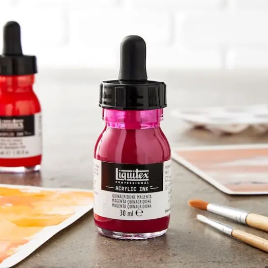 Liquitex&reg; Professional Acrylic INK!, 1oz.Quinacridone Magenta {3}