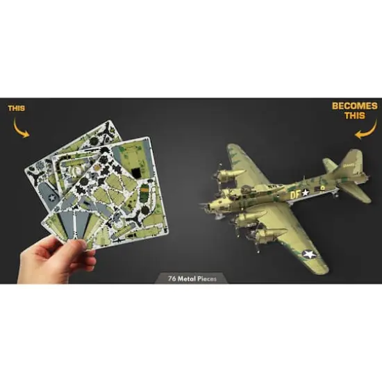 Metal Earth&reg; B-17 Flying Fortress&trade; Steel Model Kit {7}