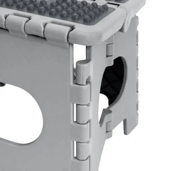 Simplify 9" Anti-Skid Folding Step Stool Gray {6}