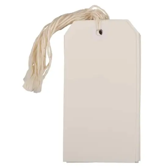 JAM Paper White Tiny Gift Tags with String, 100ct. {3}