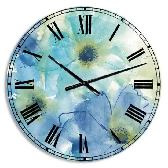 Designart 'Seashell Cosmos Ii Cabin Wall Clock {1}