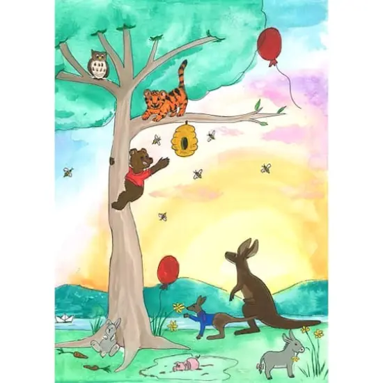 Sparkly Selections Wildlife - Local Utah Artist Rachel H. Diamond Painting Kit, Square Diamonds {1}