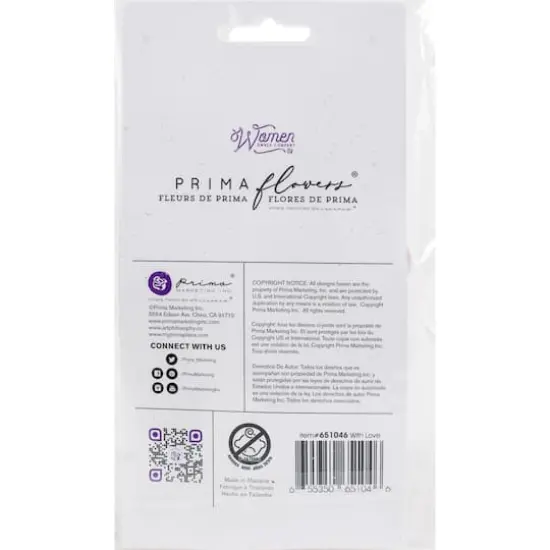 Prima® With Love Collection True Friends Mulberry Paper Flowers {3}