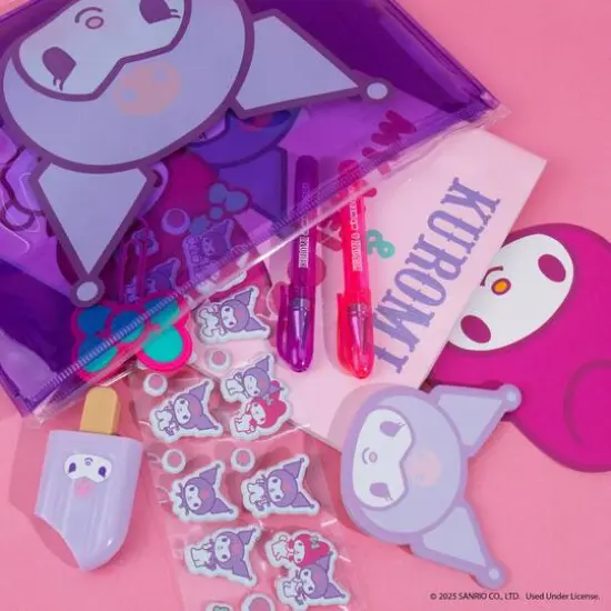 Hello Kitty&reg; Kuromi&trade; Stationery Pouch Set {3}